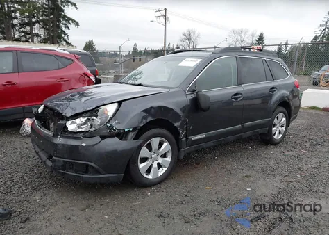 2010 Subaru Outback 2.5I Limited from USA, damaged, VIN 4S4BRBLC7A3350124